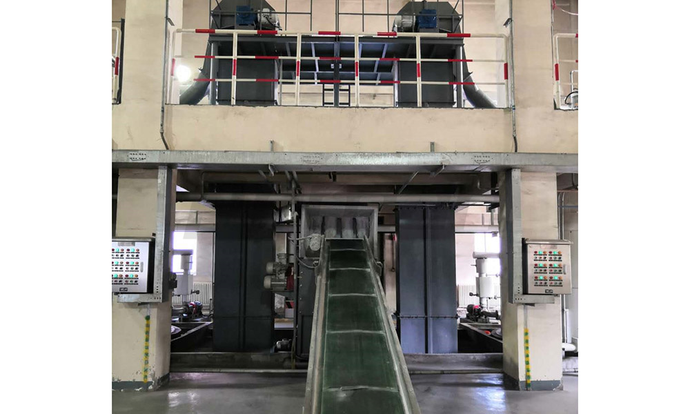 某公司拆包機項目現(xiàn)場